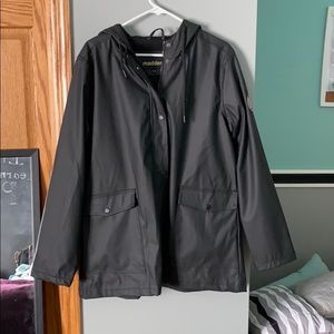 Light Black Rain Jacket